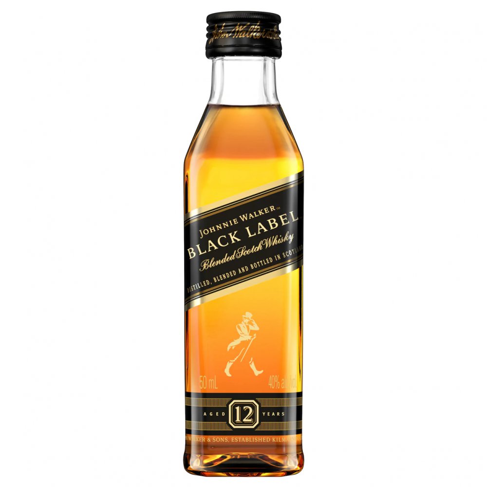 JOHNNIE WALKER BLACK 50 ML | Premium Spirits & Liquor Online