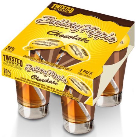 TWISTED SHOTZ CHOCOLATE BUTTERY NIPPLE | Premium Spirits & Liquor