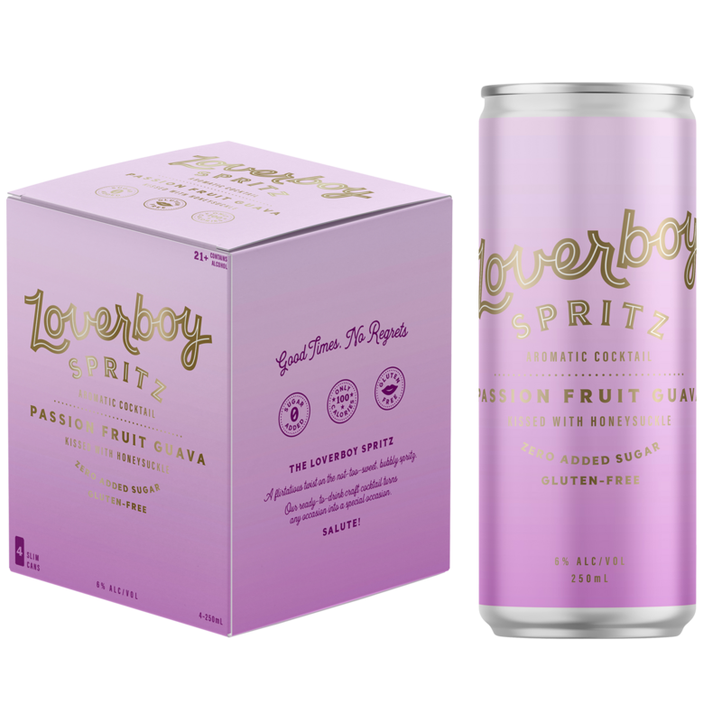 LOVERBOY 4 PASSION FRUIT SPRITZ | Premium Spirits & Liquor Online
