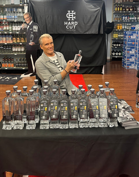 Dolph Lundgren Draws 150 Fans to Broadway Spirits for Hard Cut Vodka Tasting