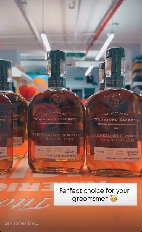 A Thoughtful Wedding Trend: Personalized Bottles for Groomsmen & Bridesmaids