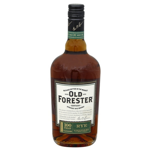 OLD FORESTER 100 PROOF RYE