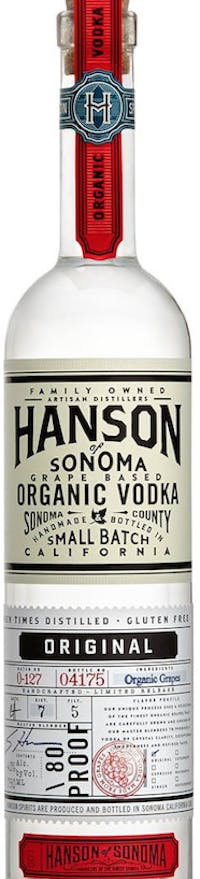 HANSON OF SONOMA VODKA