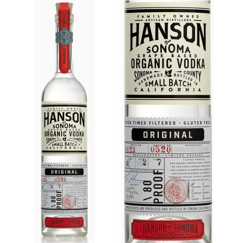 HANSON OF SONOMA VODKA