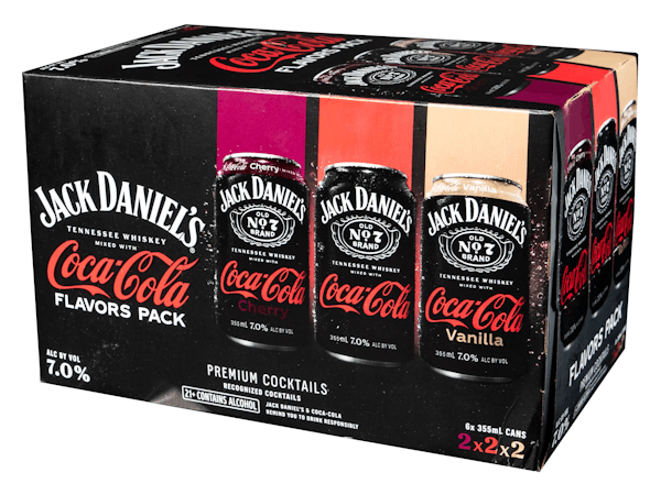 JACK DANIEL COKE VARIETY PACK | Premium Spirits & Liquor Online