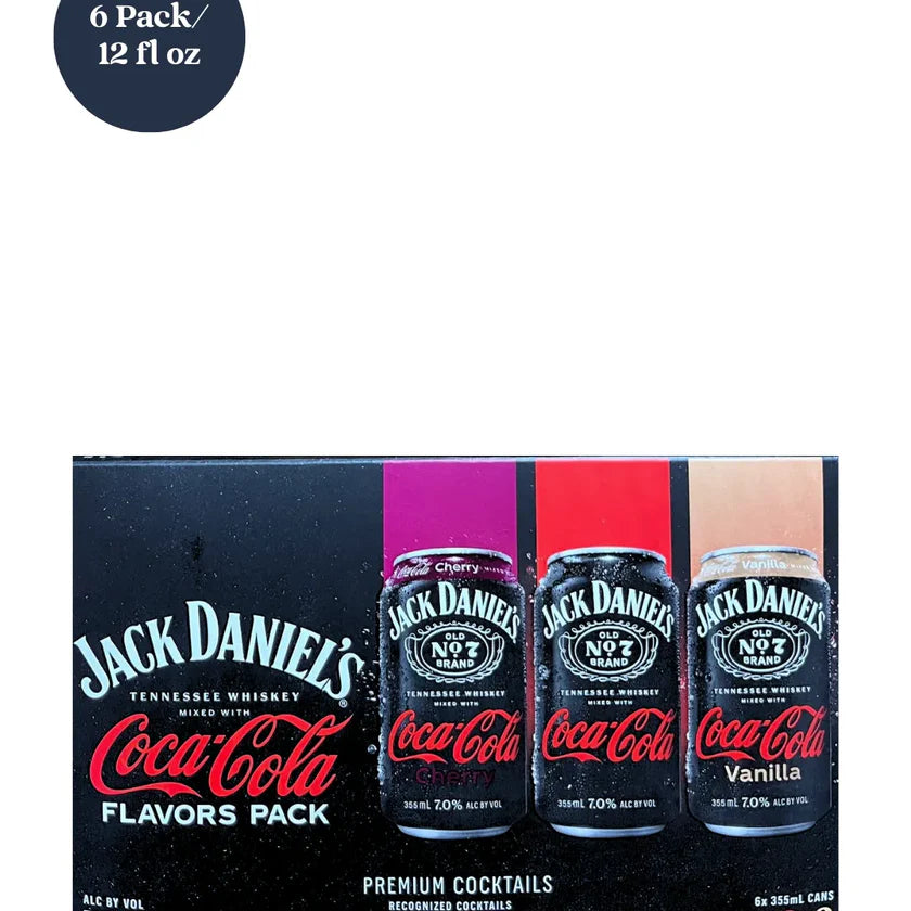 JACK DANIEL COKE VARIETY PACK | Premium Spirits & Liquor Online