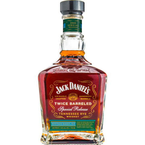 JACK DANIEL TWICE BARRELED HERITAGE RYE