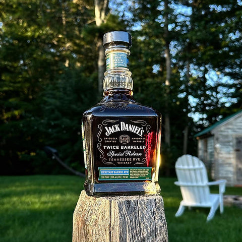 JACK DANIEL TWICE BARRELED HERITAGE RYE
