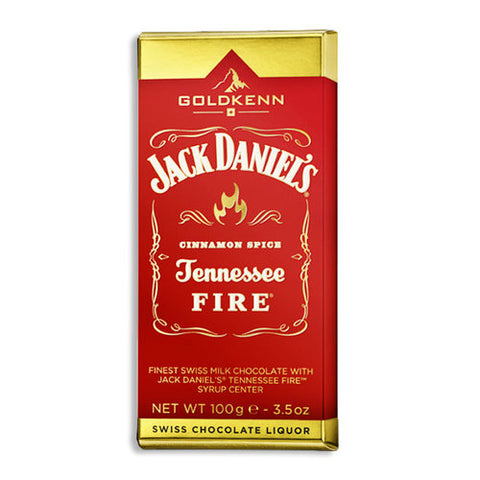 JACK DANIEL'S FIRE GOLDKENN CHOCOLATE BAR