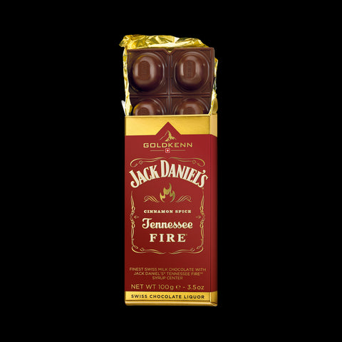 JACK DANIEL'S FIRE GOLDKENN CHOCOLATE BAR