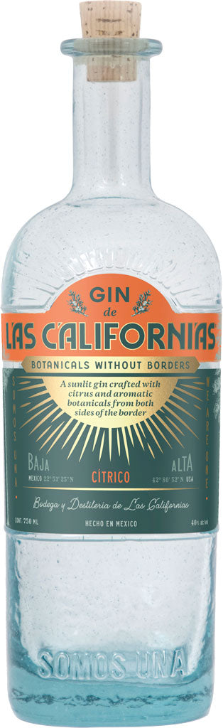 LAS CALIFORNIAS GIN CITRICO