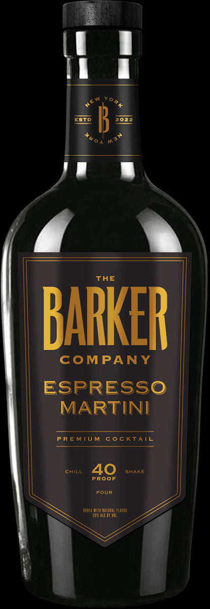 The Barker Company Espresso Martini Premium Cocktail