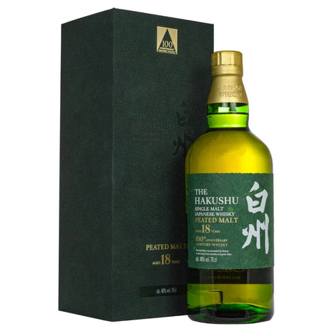 The Hakushu Peated Malt 100th Aniversary 18 Year