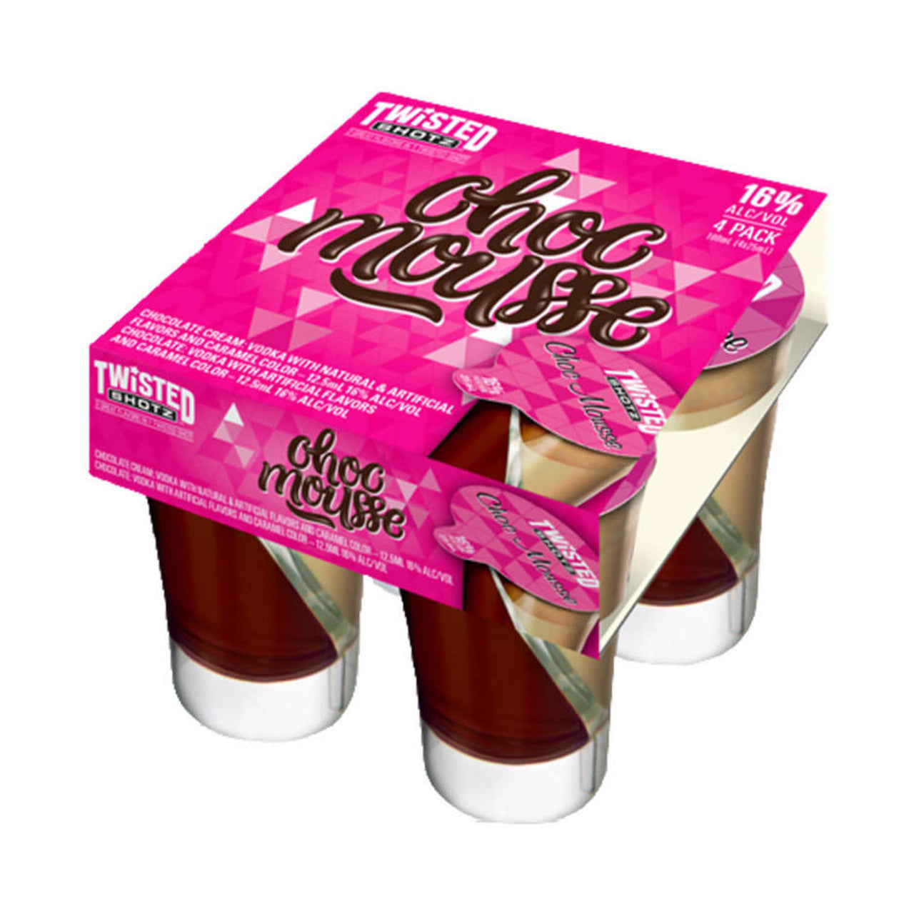 TWISTED SHOTZ CHOCOLATE MOUSSE | Premium Spirits & Liquor Online