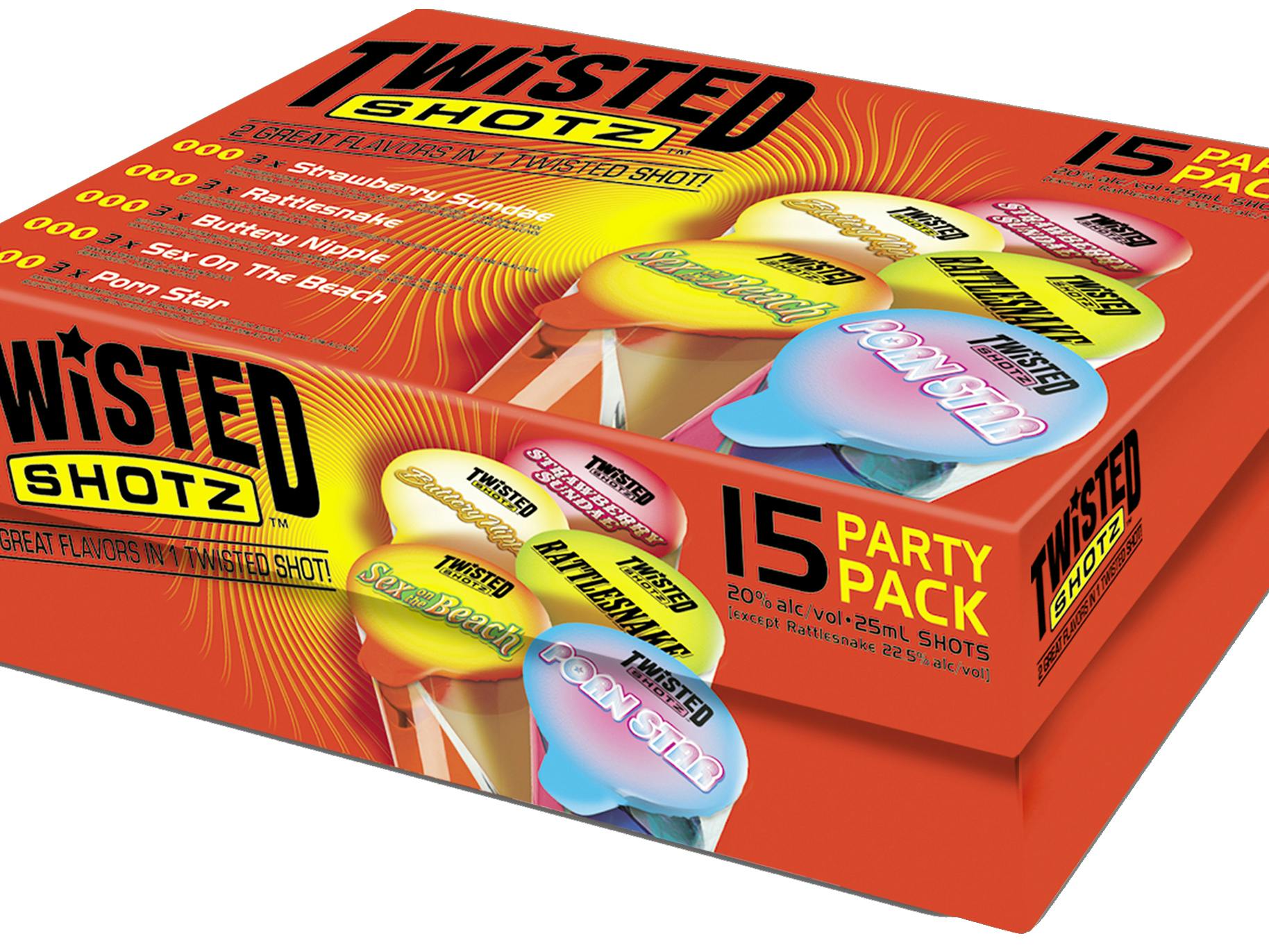 TWISTED SHOTZ SEXY PARTY PACK | Premium Spirits & Liquor Online