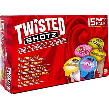 TWISTED SHOTZ SEXY PARTY PACK | Premium Spirits & Liquor Online