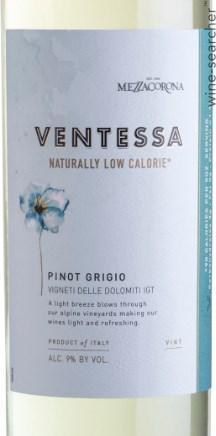 Ventessa Naturally Low Calorie Pinot Grigio