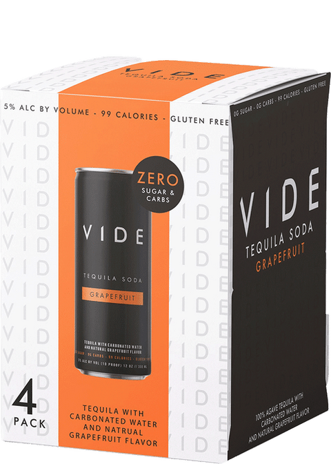 VIDE GRAPEFRUIT TEQUILA SELTZER