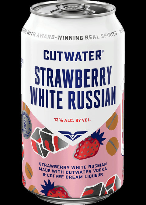CUTWATER STRAWBERRY WHITE RUSSIAN