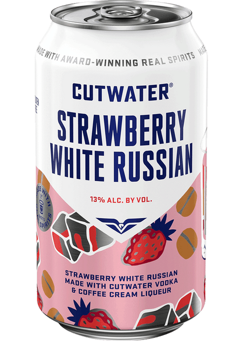 Cutwater Cocktails Strawberry White Russian