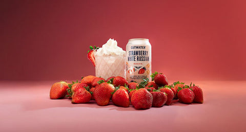 Cutwater Cocktails Strawberry White Russian