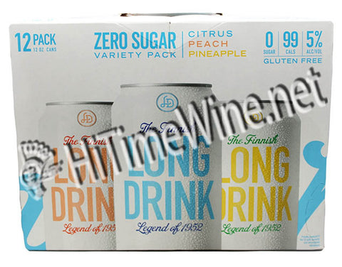 Long Drink 12 Pack Zero Sugar
