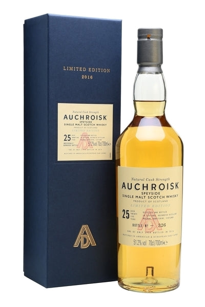 AUCHROISK 25 YEAR SCOTCH