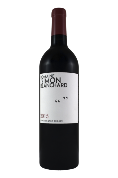 SIMON BLANCHARD MONTAGNE SAINT EMILION