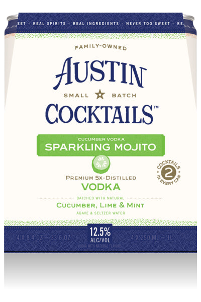 Austin Cocktails Sparkling Mojito