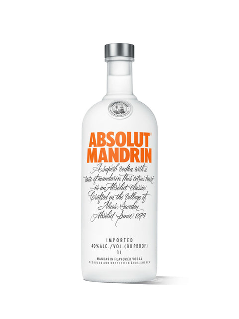 ABSOLUT VODKA MANDRIN 1.0L