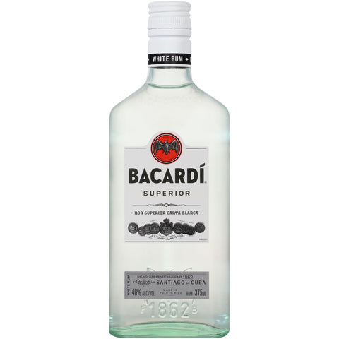 BACARDI SUPERIOR BLANCO .375ML