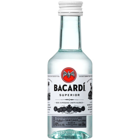 BACARDI SUPERIOR BLANCO .50ML