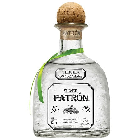 PATRON TEQUILA SILVER .375ML