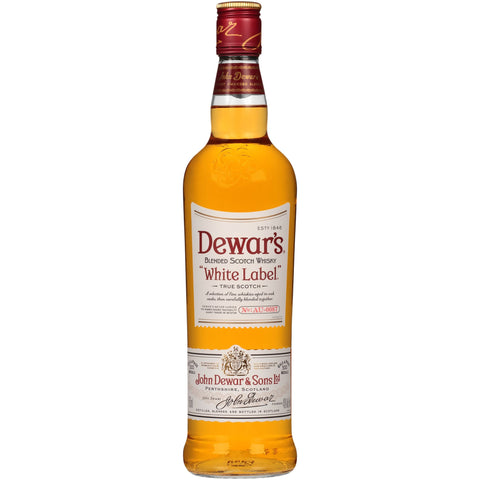 DEWARS WHITE LABEL BLENDED SCOTCH