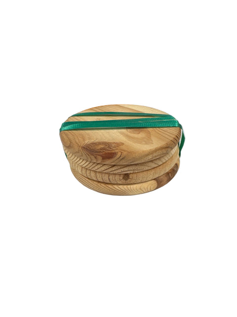 Wooden Coasters 4 Pack