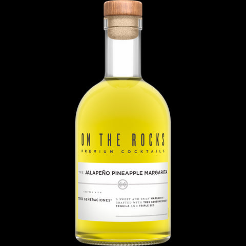 On The Rocks Tres Jalapeno Pineapple Margarita