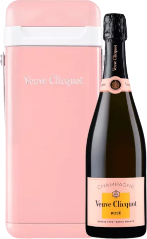 VEUVE CLICQUOT BRUT ROSE (COOLER BOX)