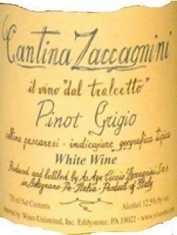 Cantina Zaccagnini - Pinot Grigio